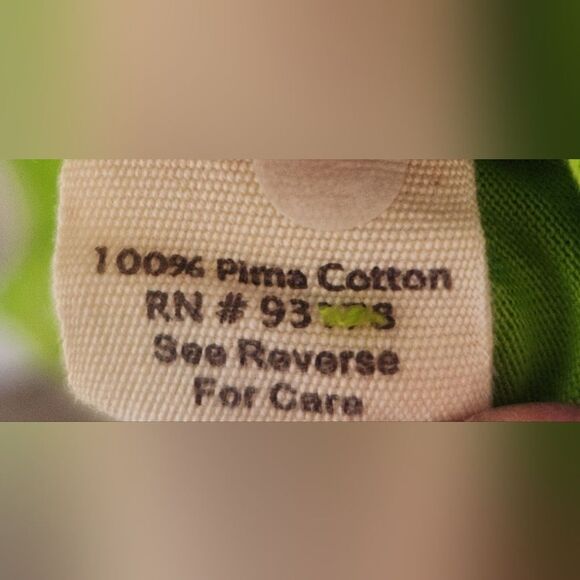 Aj Andrea Jovine L Grass Green 100% Pima Cotton Women’s Top Tank - Picture 3 of 6